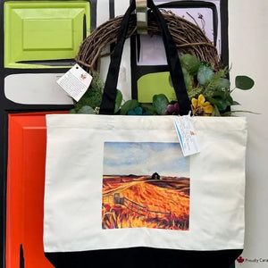111 - 11 Art Tote Bags - Betty Schriver Art - Painted Door on Main
