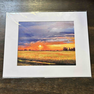 111 - 27 Matted Prints - Betty Schriver Art - Painted Door on Main