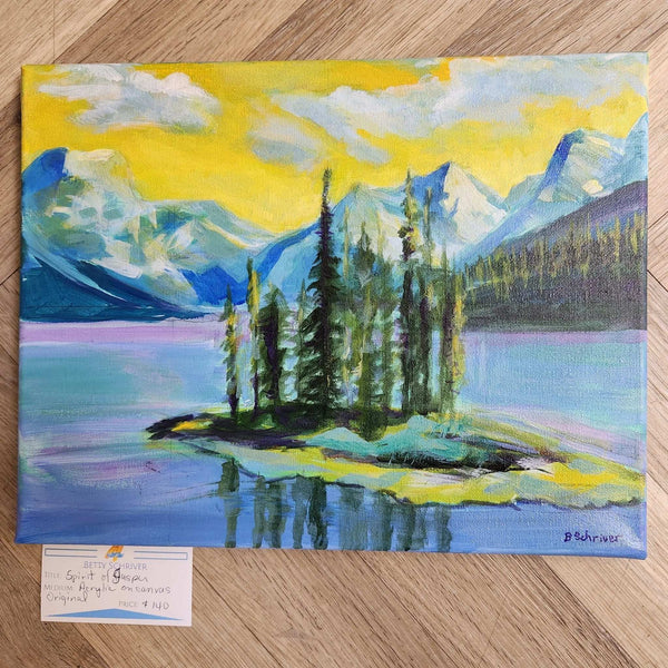 111 - 32 'Spirit of Jasper' Original Art - Betty Schriver Art - Painted Door on Main