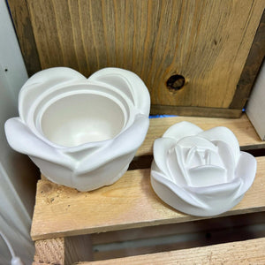113 - 02 Rose Jars - Flickering Aromas - Painted Door on Main