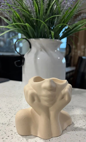 113 - 06 Ivy Vase - Flickering Aromas - Painted Door on Main