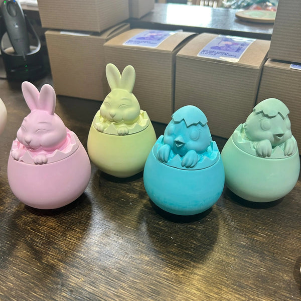 113 - 14 Easter Candles - Flickering Aromas - Painted Door on Main