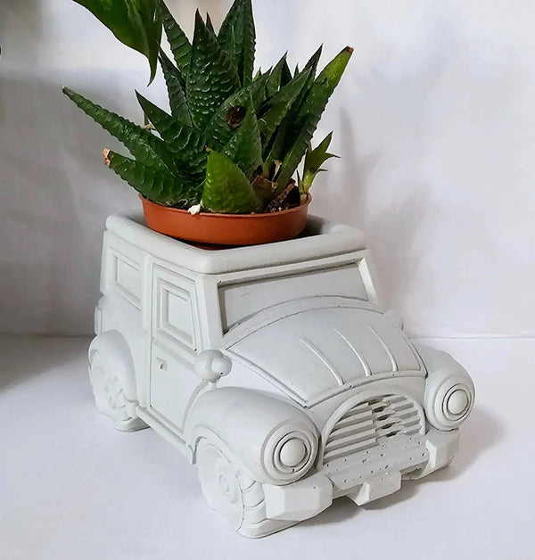 113 - 34 Jeep Planters - Flickering Aromas - Painted Door on Main