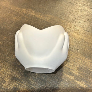 113 - 53 Heart In Hands Vase - Flickering Aromas - Painted Door on Main