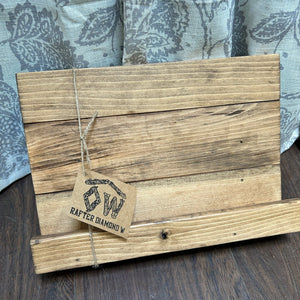 114 - 08 Recipe Book Holder - Rafter Diamond W - Painted Door on Main
