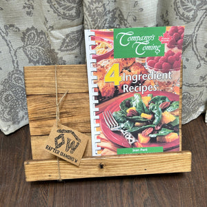 114 - 08 Recipe Book Holder - Rafter Diamond W - Painted Door on Main