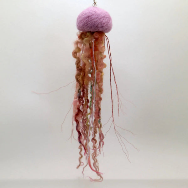 116 - 04 Felted Jellyfish - Elaine Grandon Fibre Arts - Painted Door on Main