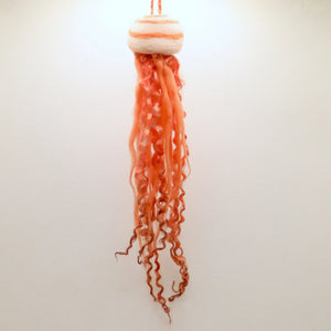 116 - 04 Felted Jellyfish - Elaine Grandon Fibre Arts - Painted Door on Main