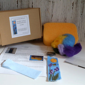 116 - 09 Make It Yourself Felted Bookmark Kits - Elaine Grandon Fibre Arts - Painted Door on Main