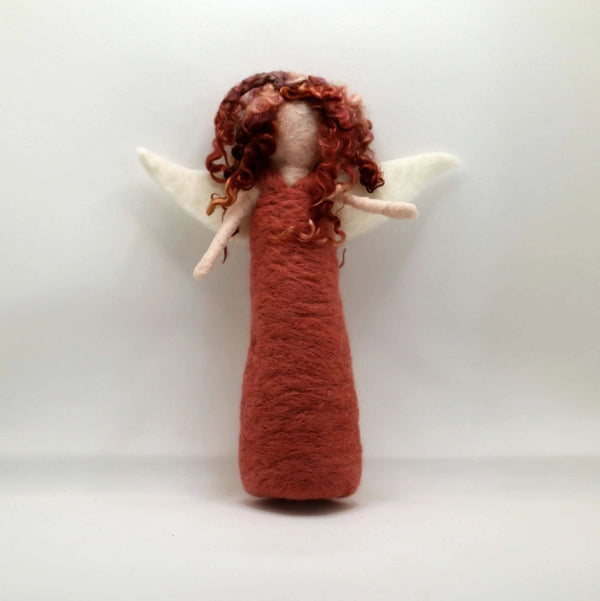 116 - 11 Felted Angels - Elaine Grandon Fibre Arts - Painted Door on Main