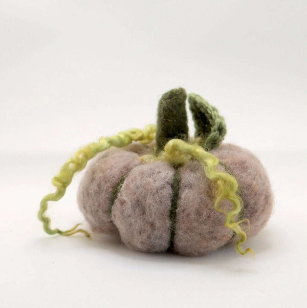 116 - 12 Felted Pumpkins - Elaine Grandon Fibre Arts - Painted Door on Main