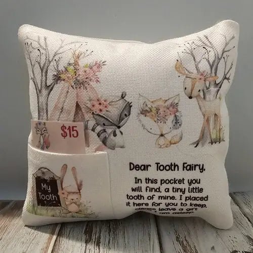 117 - 12 Tooth Fairy Pillows - Wishing Star Designs - Painted Door on Main