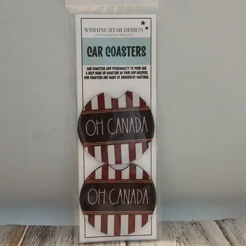 117 - 15 Car Coasters - Wishing Star Designs - Painted Door on Main