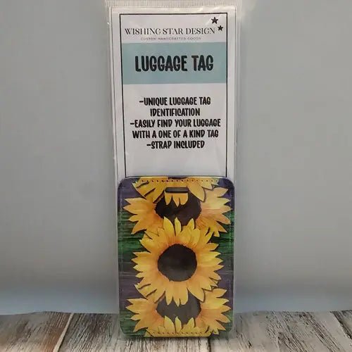117 - 16 Luggage Tags - Wishing Star Designs - Painted Door on Main