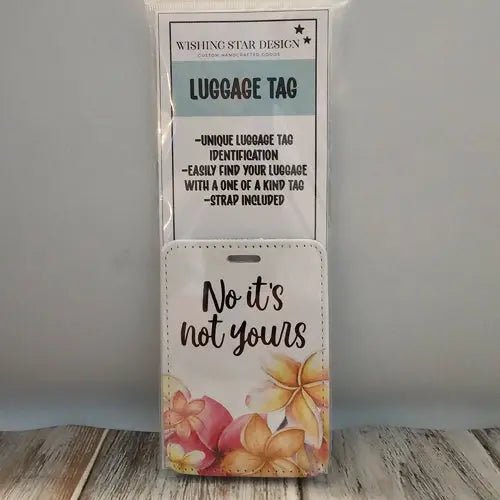 117 - 16 Luggage Tags - Wishing Star Designs - Painted Door on Main