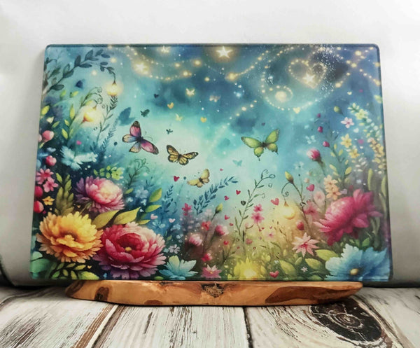 117 - 19 Glass Cutting Boards - Wishing Star Designs - Painted Door on Main
