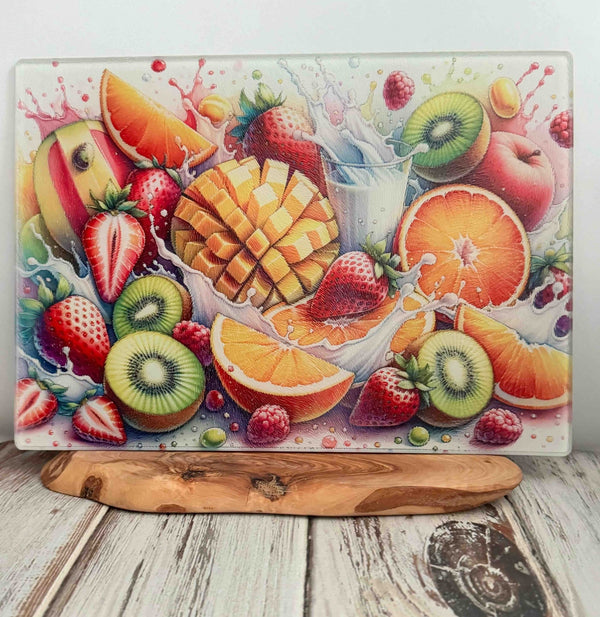 117 - 19 Glass Cutting Boards - Wishing Star Designs - Painted Door on Main