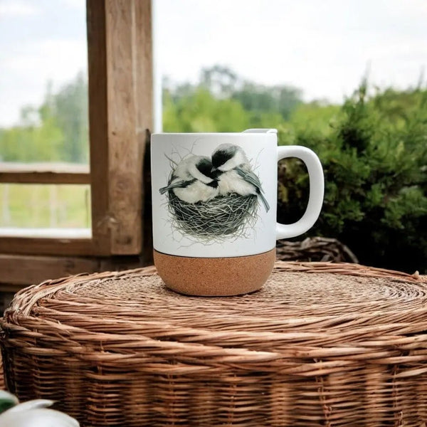 117 - 25 Cork Bottom Mugs - Wishing Star Designs - Painted Door on Main