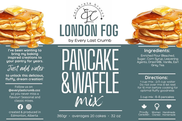 118 - 03 London Fog Pancake/Waffle Mix - Every Last Crumb - Painted Door on Main