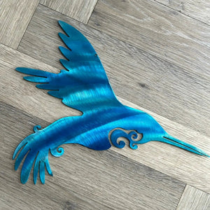 119 - 07 Humming Bird - Just art by Mark - Painted Door on Main