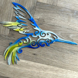 119 - 08 Celtic Humming Bird - Just art by Mark - Painted Door on Main