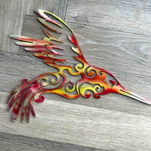 119 - 08 Celtic Humming Bird - Just art by Mark - Painted Door on Main