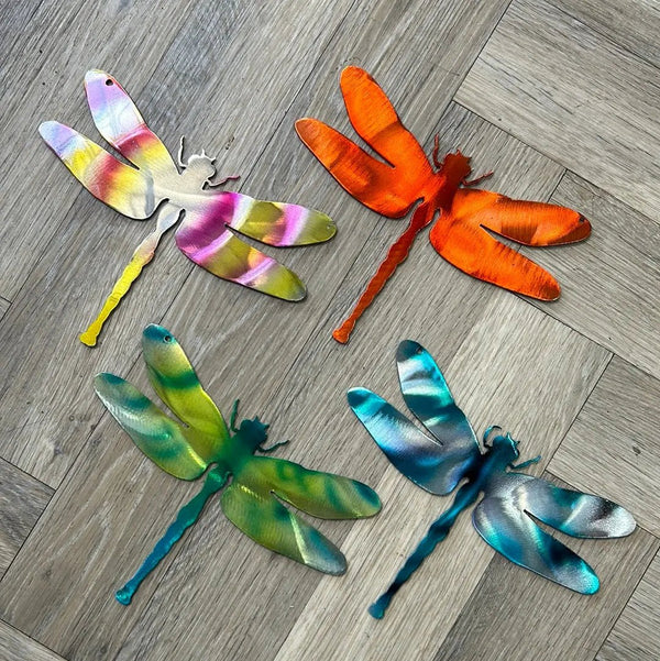 119 - 10 Small Dragonfly - Just art by Mark - Painted Door on Main