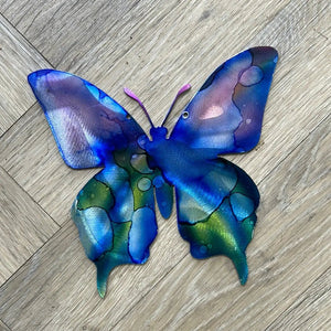 119 - 12 Small Butterfly - Just art by Mark - Painted Door on Main