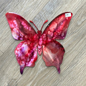 119 - 12 Small Butterfly - Just art by Mark - Painted Door on Main