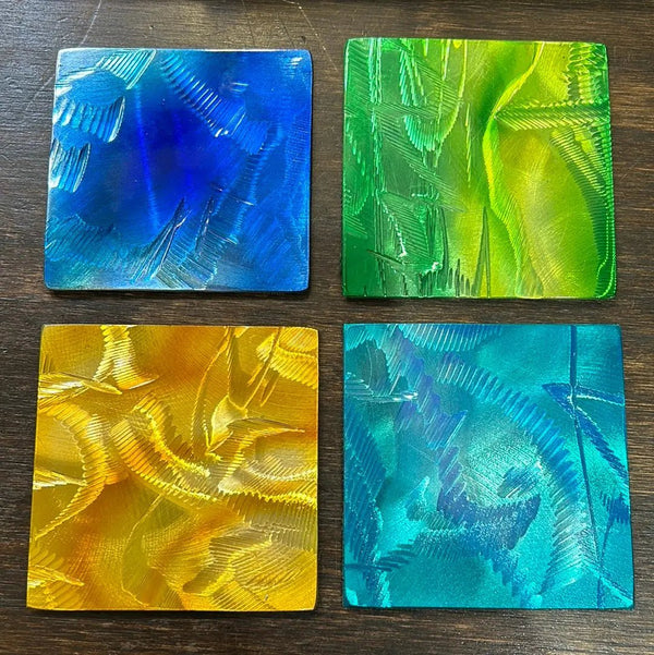 119 - 15 Single Coasters - Just art by Mark - Painted Door on Main