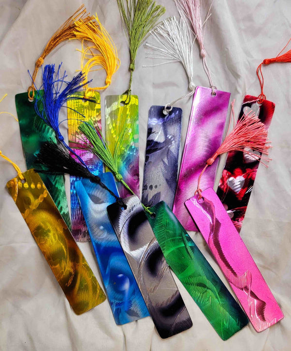 119 - 16 Bookmarks - Just art by Mark - Painted Door on Main