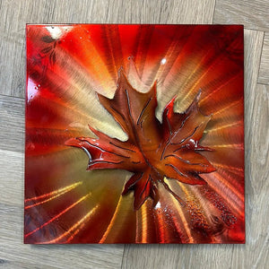 119 - 17 Maple Leaf Art - Just art by Mark - Painted Door on Main