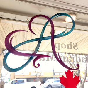119 - 18 Infinity Heart - Just art by Mark - Painted Door on Main