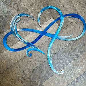 119 - 18 Infinity Heart - Just art by Mark - Painted Door on Main