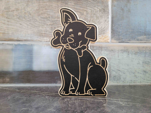 120 - 02 Carved Animal Art (Minis) - KWoodCarve - Painted Door on Main