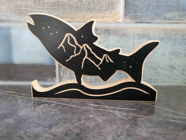 120 - 02 Carved Animal Art (Minis) - KWoodCarve - Painted Door on Main