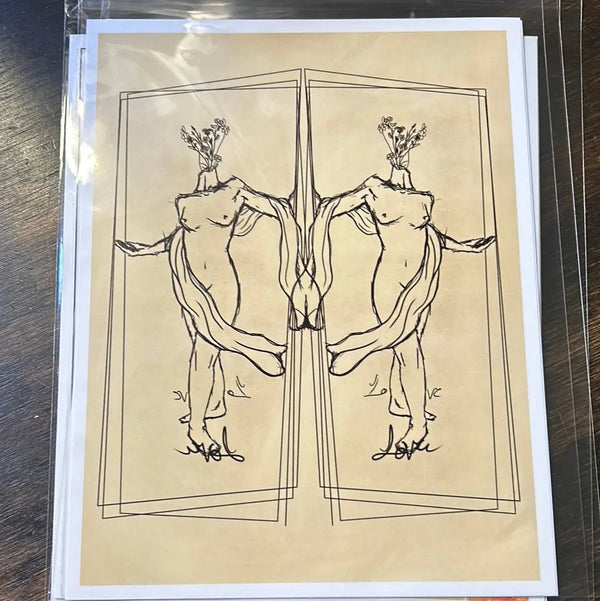 123 - 01 Art Prints (8x10") - Rudiger Design - Painted Door on Main