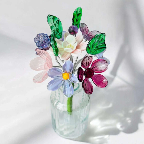 127 - 07 Glass Bouquets - Gaia's Glasswear - Painted Door on Main