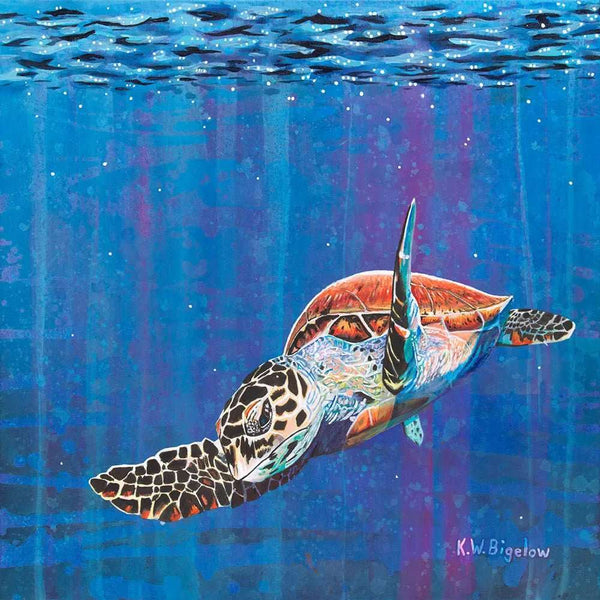 130 - 01 Art Prints 13x19" - Kevin Bigelow Art - Painted Door on Main