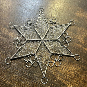 134 - 23 Star Suncatchers - Tevlan Glass - Painted Door on Main