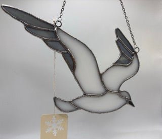 134 - 33 Seagull Suncatchers - Tevlan Glass - Painted Door on Main