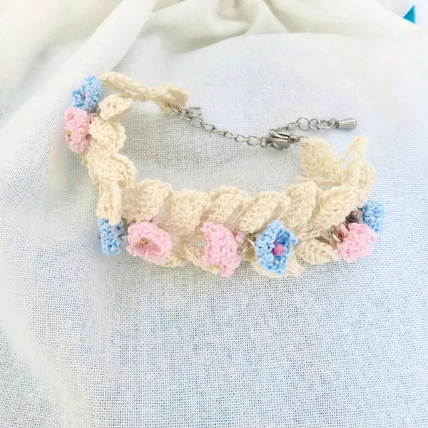 139 - 04 Micro Crochet Bracelets - HG Craft - Painted Door on Main