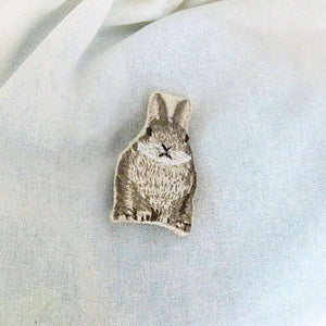 139 - 05 Embroidered Brooches - HG Craft - Painted Door on Main