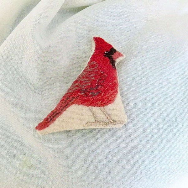 139 - 05 Embroidered Brooches - HG Craft - Painted Door on Main