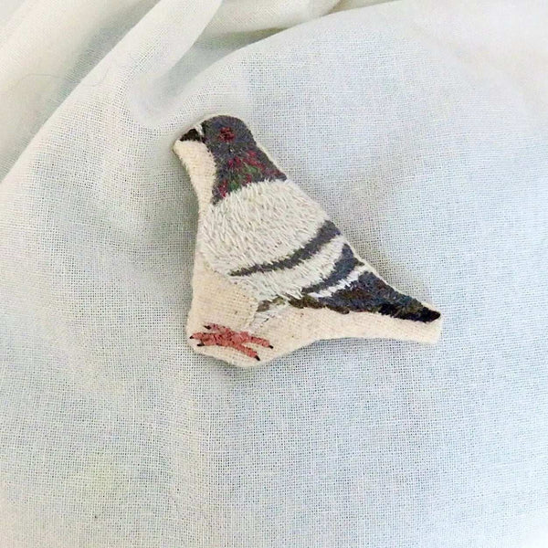 139 - 05 Embroidered Brooches - HG Craft - Painted Door on Main