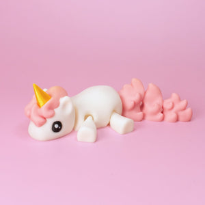 140 - 03 3D Printed Flexi Unicorn - Layer Slayerz - Painted Door on Main