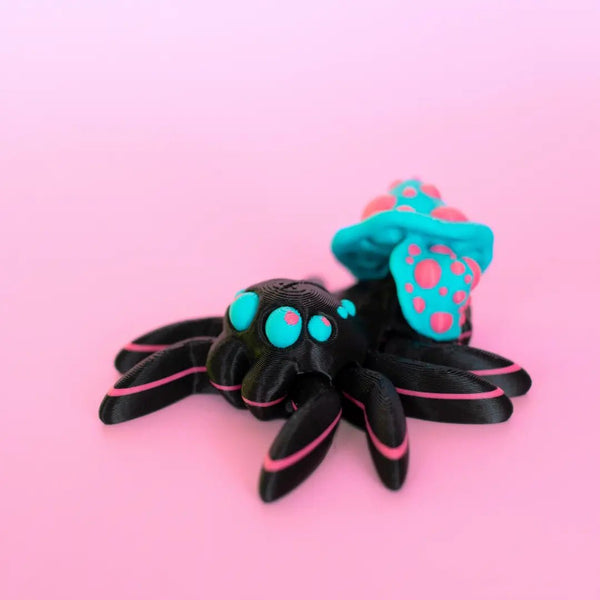 140 - 05 3D Printed Flexi Spiderz - Layer Slayerz - Painted Door on Main