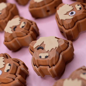 140 - 11 3D Printed Fidget Clickers - Layer Slayerz - Painted Door on Main