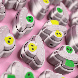 140 - 11 3D Printed Fidget Clickers - Layer Slayerz - Painted Door on Main