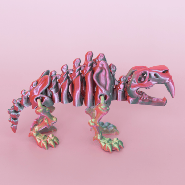 140 - 26 Flexi SabreTooth Tiger - Layer Slayerz - Painted Door on Main